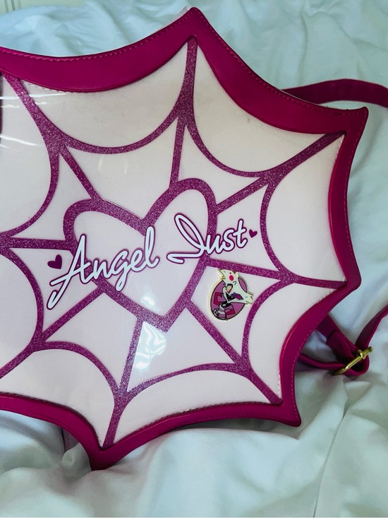 Pink Heart Web Backpack by main image 9